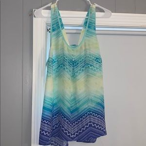blousy multicolored tanktop